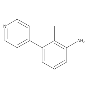 2-Methyl-3-(pyridin-4-yl)aniline Structure