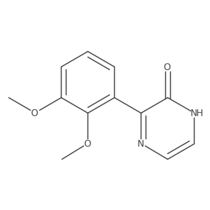 3-(2,3-Dimethoxyphenyl)pyrazin-2(1H)-one Structure
