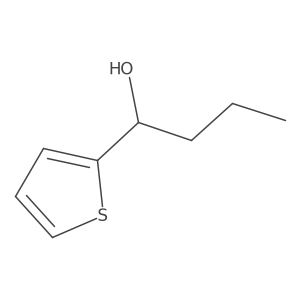 (+/-)-a-Propyl-2-thiophenemethanol Structure