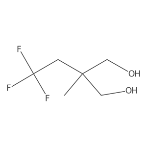 2-Methyl-2-(2,2,2-trifluoroethyl)propane-1,3-diol Structure