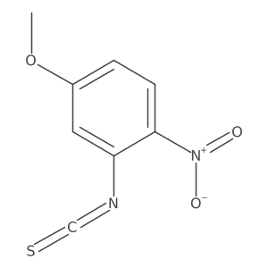 5-Methoxy-2-nitrophenyl Isothiocyanate结构式