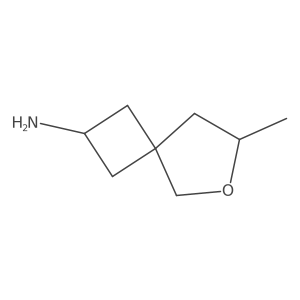 7-Methyl-6-oxaspiro[3.4]octan-2-amine Structure