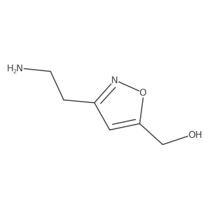 [3-(2-Aminoethyl)-1,2-oxazol-5-yl]methanol结构式