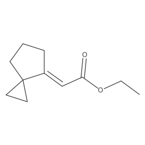 ethyl 2-[(4Z)-spiro[2.4]heptan-4-ylidene]acetate Structure