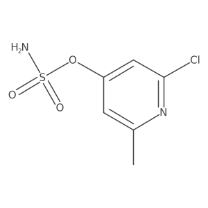 2-Chloro-6-methylpyridin-4-yl sulfamate Structure