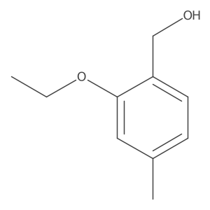 (2-Ethoxy-4-methylphenyl)methanol结构式