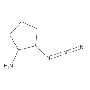 (1R,2S)-2-Azidocyclopentan-1-amine结构式