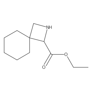 Ethyl 2-azaspiro[3.5]nonane-1-carboxylate结构式