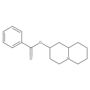 2H-Quinolizin-2-ol, octahydro-, 2-benzoate结构式