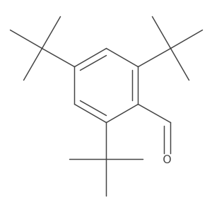 2,4,6-Tri-tert-butylbenzaldehyde Structure