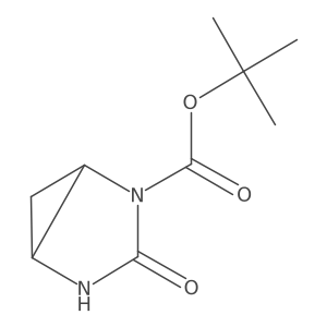 2-Boc-2,4-diazabicyclo[3.1.0]hexan-3-one Structure