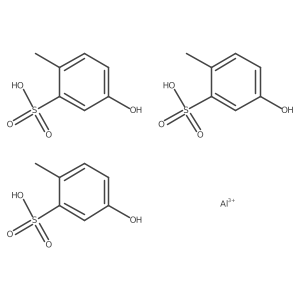 Aluminium tris(hydroxytoluenesulphonate) Structure