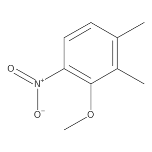 2,3-Dimethyl-6-nitroanisole结构式