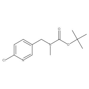 Tert-butyl (6-chloropyridin-3-yl)methyl(methyl)carbamate Structure