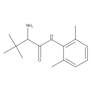(2S)-2-amino-N-(2,6-dimethylphenyl)-3,3-dimethylbutanamide Structure