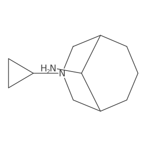 3-Cyclopropyl-3-azabicyclo[3.3.1]nonan-9-amine结构式