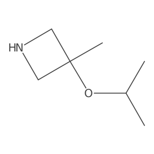 3-Methyl-3-(propan-2-yloxy)azetidine Structure