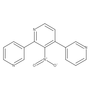 3-Nitro-2,4-dipyridin-3-ylpyridine Structure