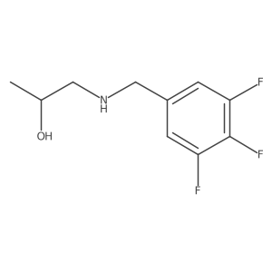 1-{[(3,4,5-Trifluorophenyl)methyl]amino}propan-2-ol Structure