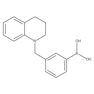 (3-((3,4-dihydroquinolin-1(2H)-yl)methyl)phenyl)boronic acid Structure