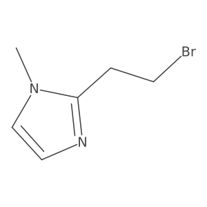 2-(2-bromoethyl)-1-methyl-1H-imidazole Structure
