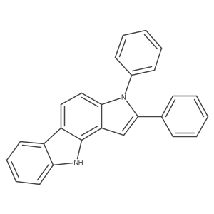 2,3-Diphenyl-3,10-dihydropyrrolo[3,2-a]carbazole Structure