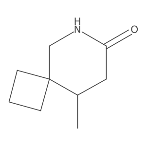 9-Methyl-6-azaspiro[3.5]nonan-7-one Structure