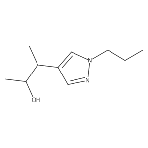 3-(1-propyl-1H-pyrazol-4-yl)butan-2-ol Structure