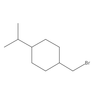 1-(Bromomethyl)-4-(propan-2-yl)cyclohexane结构式