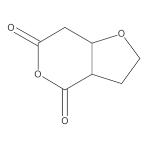 hexahydro-2H-furo[3,2-c]pyran-4,6-dione结构式