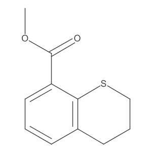Methylthiochroman-8-carboxylate结构式