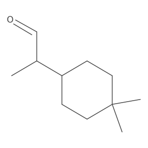 2-(4,4-Dimethylcyclohexyl)propanal Structure
