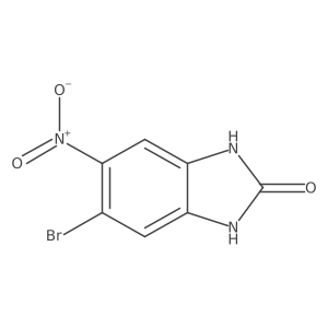 5-Nitro-6-bromo-2-hydroxybenzimidazole结构式