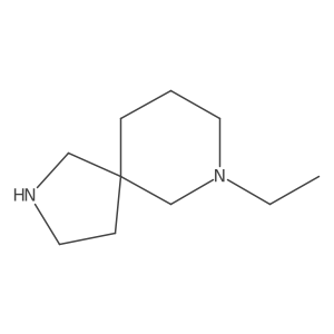 7-Ethyl-2,7-diazaspiro[4.5]decane结构式