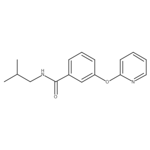 N-isobutyl-3-(pyridin-2-yloxy)benzamide结构式