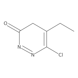 6-Chloro-5-ethylpyridazin-3(4H)-one结构式