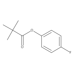 4-Fluorophenyl pivalate Structure