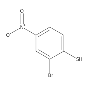 2-Bromo-4-nitrobenzenethiol结构式