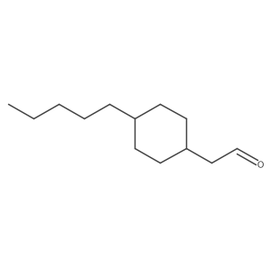 4-Pentylcyclohexylacetaldehyde结构式