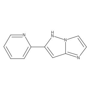 6-(2-pyridyl)-5H-imidazo[1,2-b]pyrazole Structure