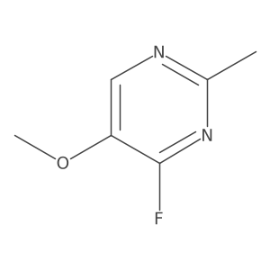 4-Fluoro-5-methoxy-2-methylpyrimidine Structure