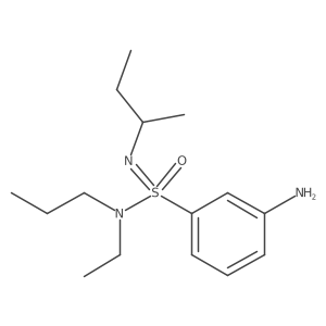 3-amino-N-(butan-2-yl)-N-ethyl-N-propylbenzene-1-sulfonoimidamide Structure