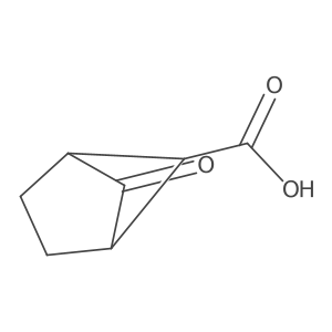 6-Oxobicyclo[2.1.1]hexane-5-carboxylic acid Structure