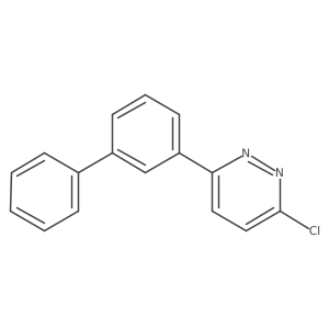 3-Chloro-6-(3-phenylphenyl)pyridazine Structure
