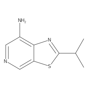 2-(Propan-2-yl)-[1,3]thiazolo[5,4-c]pyridin-7-amine Structure