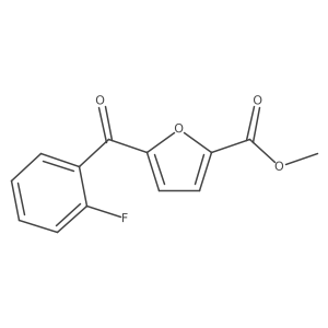 Methyl 5-(2-fluorobenzoyl)furan-2-carboxylate Structure