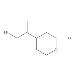 2-(Oxan-4-yl)prop-2-en-1-amine hydrochloride Structure