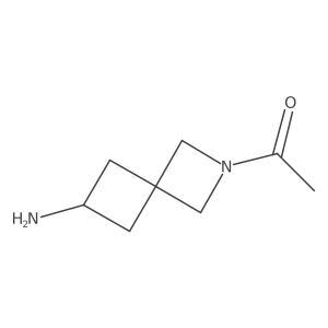 1-(6-Amino-2-azaspiro[3.3]heptan-2-yl)ethan-1-one Structure