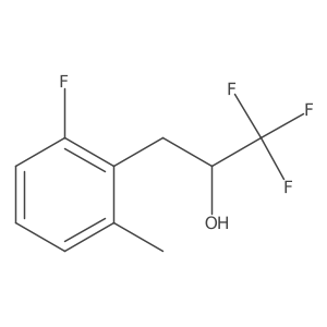 1,1,1-Trifluoro-3-(2-fluoro-6-methylphenyl)propan-2-ol Structure