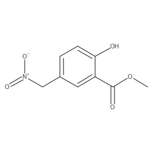 Methyl 2-hydroxy-5-(nitromethyl)benzoate结构式